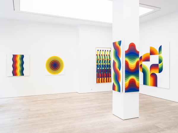 Julio Le Parc Installation view, Andréhn-Schiptjenko, Stockholm, Sweden, 2022