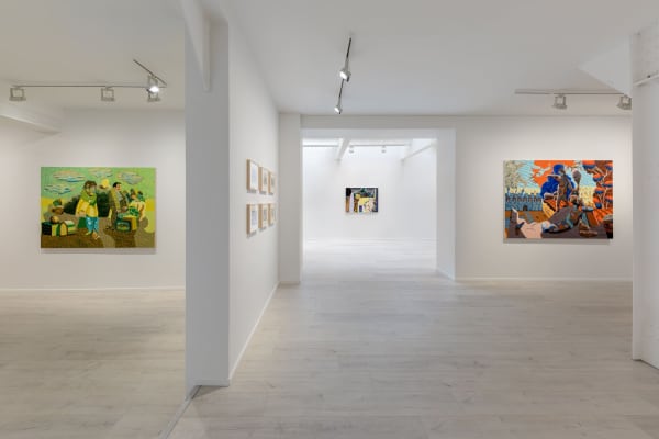 Exhibition view, Iterative Fantasies at Andréhn-Schiptjenko Paris, 2022