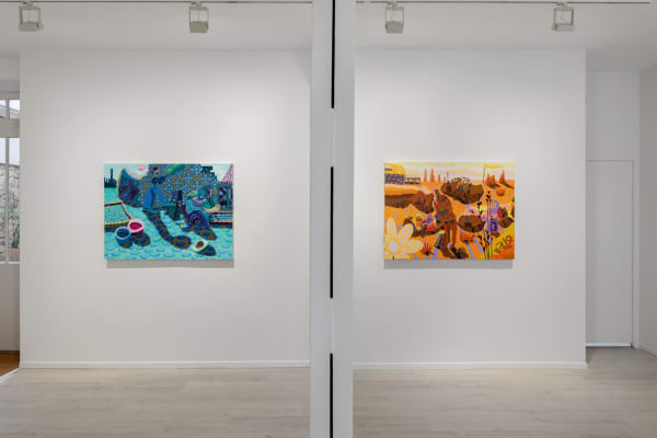 Exhibition view, Iterative Fantasies at Andréhn-Schiptjenko Paris, 2022