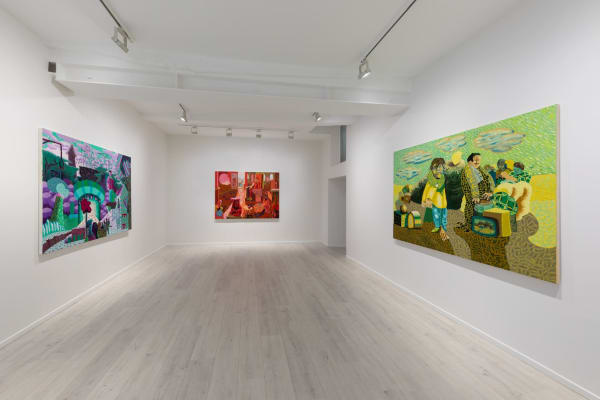 Exhibition view, Iterative Fantasies at Andréhn-Schiptjenko Paris, 2022