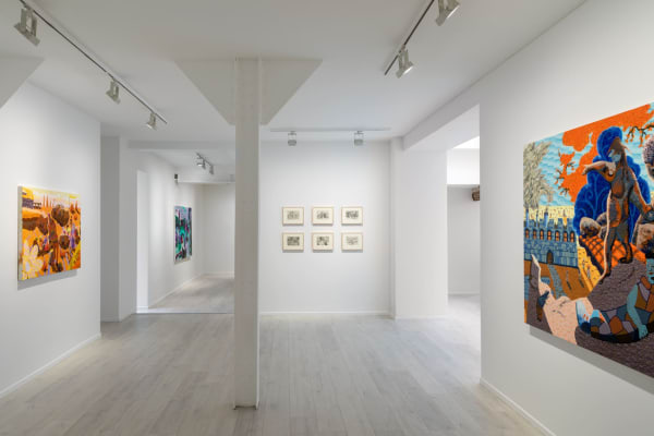 Exhibition view, Iterative Fantasies at Andréhn-Schiptjenko Paris, 2022