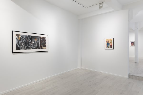 Linder Installation view, The Groom at Andréhn-Schiptjenko, Paris, France, 2023.