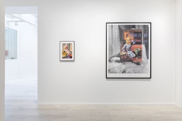 Linder Installation view, The Groom at Andréhn-Schiptjenko, Paris, France, 2023.