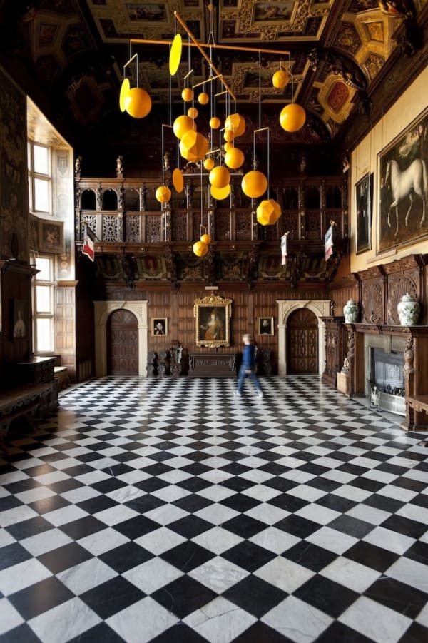 Xavier Veilhan Installation view, Hatfield House, UK, 2012