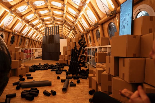 Xavier Veilhan at Centre Pompidou-Metz, Metz, France