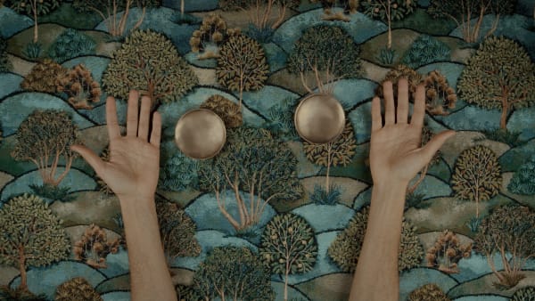 Santiago Mostyn Language Against Identity, 2024 Single-channel 4K projection, colour, stereo sound, 11'33"