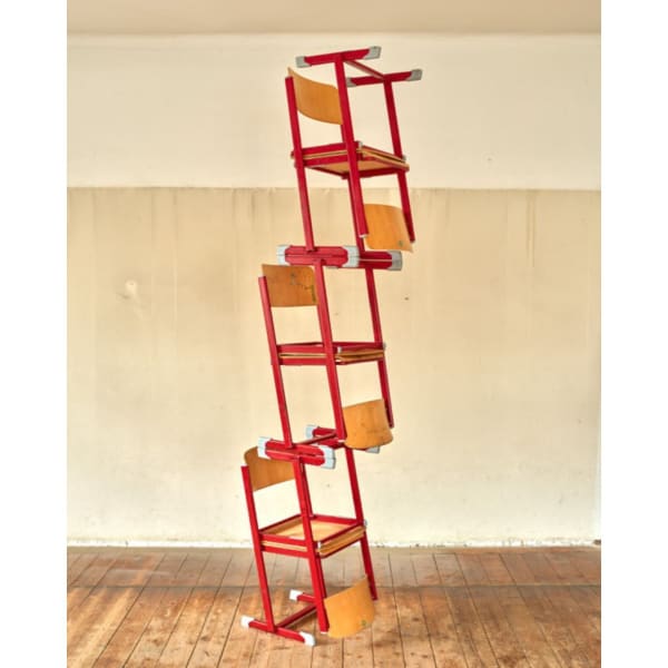 Installation images, A Moment of Time, collaboration Carl Kleiner & Jacob Dahlgren, Stephaneum, 2024