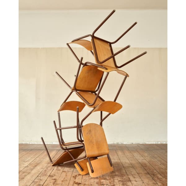 Installation images, A Moment of Time, collaboration Carl Kleiner & Jacob Dahlgren, Stephaneum, 2024