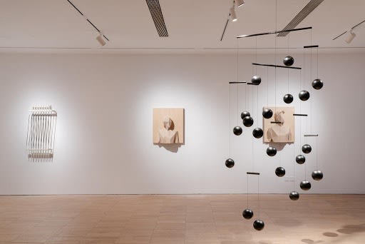 Xavier Veilhan Installation view at Aranya Art Center, Quinhuangdo,China. Courtesy Mengqi Bao, 2021