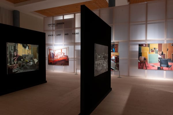 Kristina Jansson Installation view, 'Space - Lost and Found', Värmlands Museum, Karlstad, Sweden. 2022 © Lars Sjöqvist / Värmlands Museum