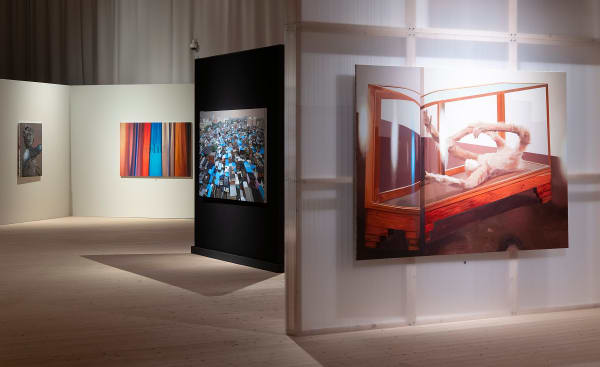 Kristina Jansson Installation view, 'Space - Lost and Found', Värmlands Museum, Karlstad, Sweden. 2022 © Lars Sjöqvist / Värmlands Museum