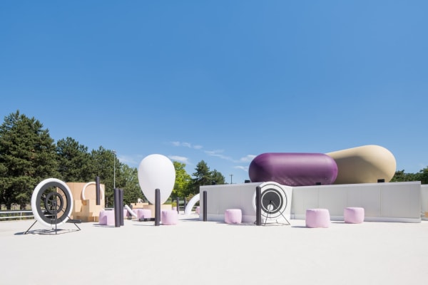 Xavier Veilhan, Decor view, CHANEL Fall-Winter 2022/2023 Haute-Couture Show, Paris, France, 2022