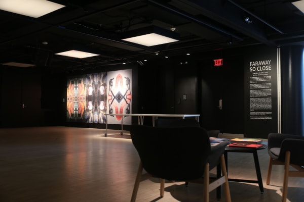 Installation view, Annika Elisabeth von Hausswolff, Faraway So Close at the House of Sweden, Washington, D.C, USA, 2022.