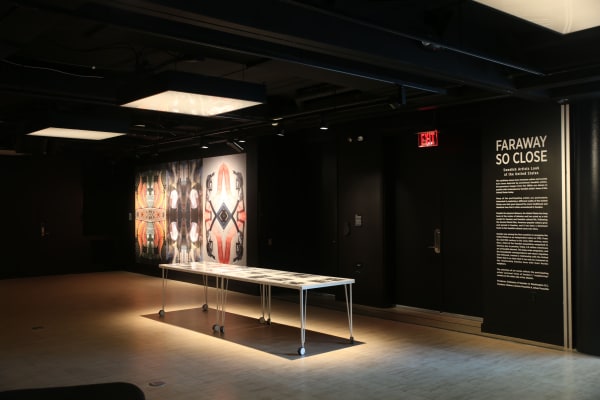 Installation view, Annika Elisabeth von Hausswolff, Faraway So Close at the House of Sweden, Washington, D.C, USA, 2022.