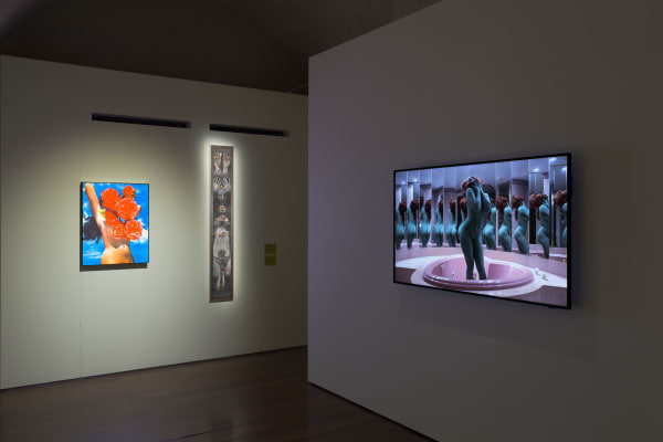 Installation view, The Horror Show!, The Somerset House, London, UK, 2022.