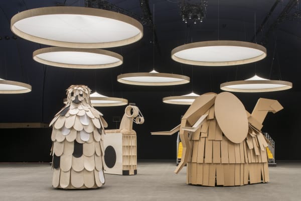 Xavier Veilhan, Decor view, CHANEL Spring-Summer 2023 Haute-Couture Show, Paris, France, 2023