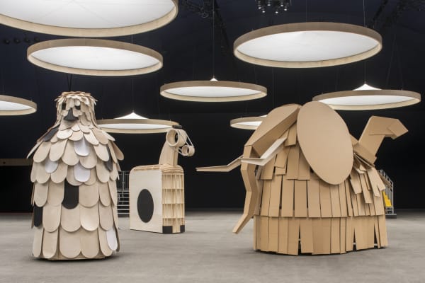 Xavier Veilhan, Decor view, CHANEL Spring-Summer 2023 Haute-Couture Show, Paris, France, 2023