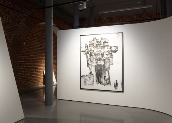 Работа Хаима Сокола на выставке «До и После» в Нижнем Новгороде