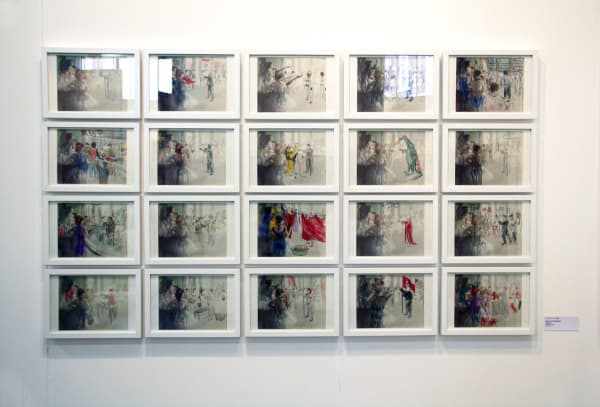 Anna Nova at Art14 LondonAnastasiya Potemkina