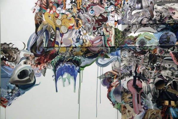 Marya Dmitrieva.Anna Nova's booth at Contemporary Istanbul 2013