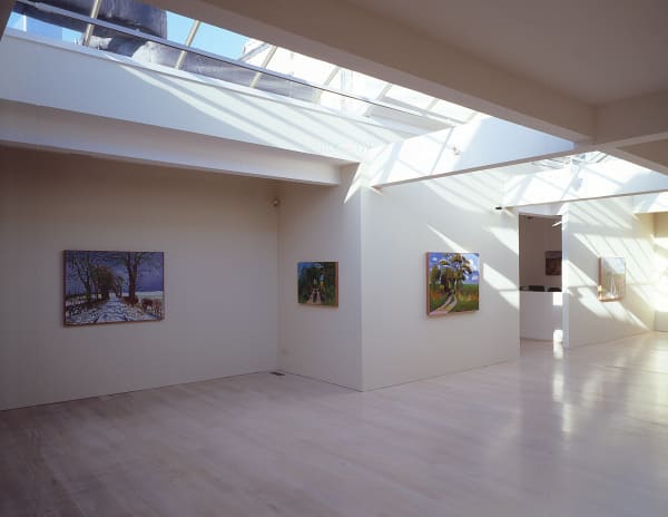 David Hockney, A Year in Yorkshire, installation image @ Annely Juda Fine Art 2006