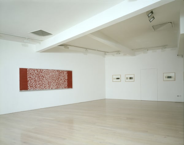 installation sot of the exhibition Alan Green, Monoprints & Paintings @ Annely Juda Fine Art, London