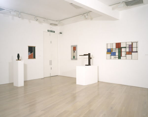 installation shots of the exhibition: Max Bill & Georges Vantongerloo: A Working Friendship, 1996