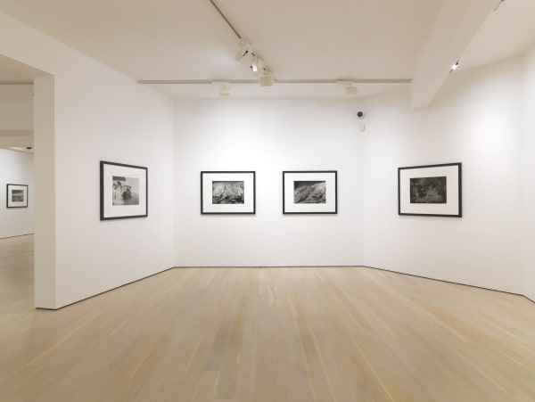Thomas Joshua Cooper installation @ Annely Juda Fine Art, London 2022