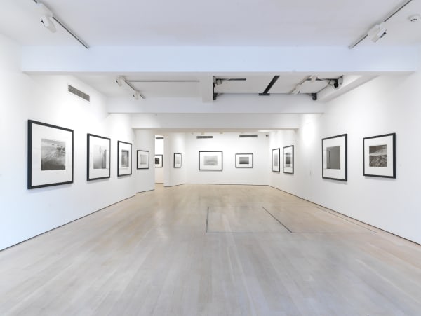 Thomas Joshua Cooper installation @ Annely Juda Fine Art, London 2022