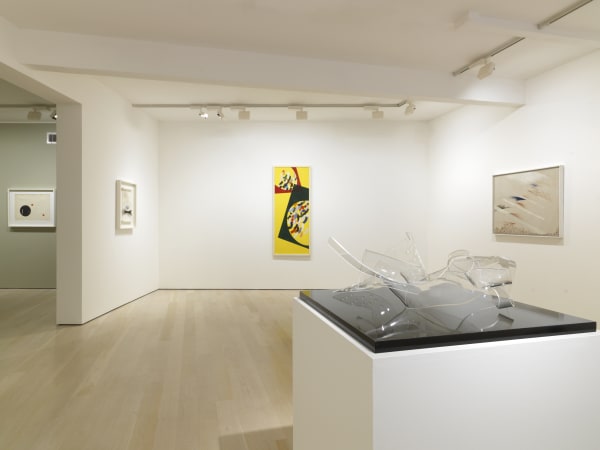 László Mohly-Nagy A New World. Installation photo, Annely Juda Fine Art, London. 2024
