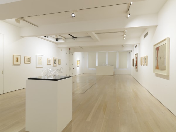 László Mohly-Nagy A New World. Installation photo, Annely Juda Fine Art, London. 2024