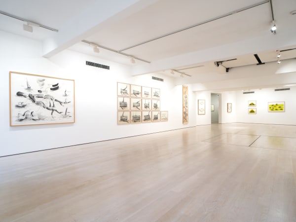 David Nash, 45 Years of Drawing, Annely Juda Fine Art, London, 2024