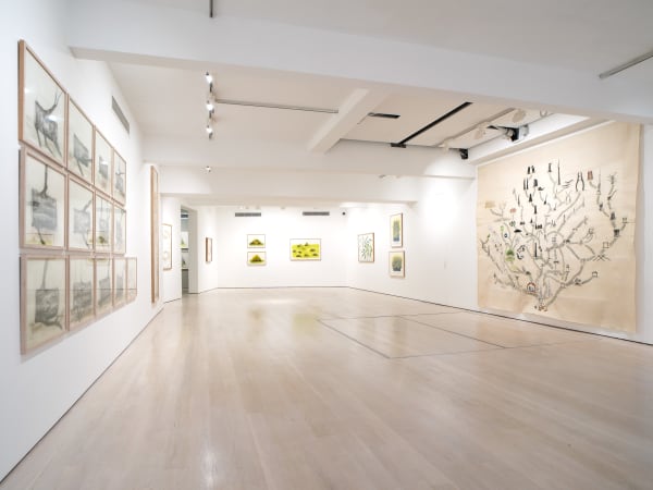 David Nash, 45 Years of Drawing, Annely Juda Fine Art, London, 2024