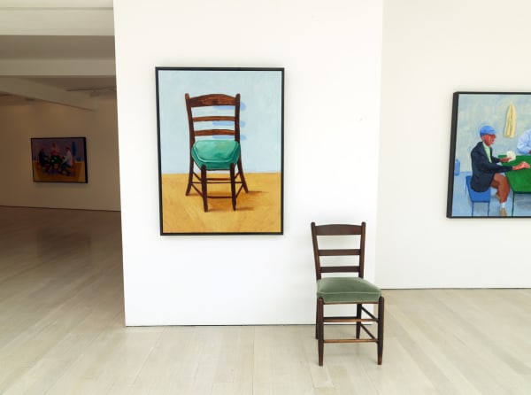 David Hockney installation image @ Annely Juda Fine Art 2015