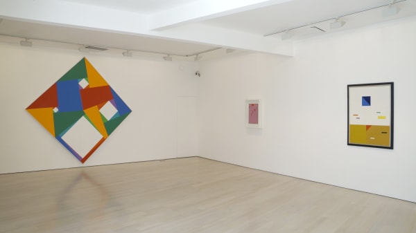 Summer Show @ Annely Juda Fine Art 2014. Roger Ackling, Anthony Caro, Nigel Hall, David Hockney, David Nash and Yuko Shiraishi.