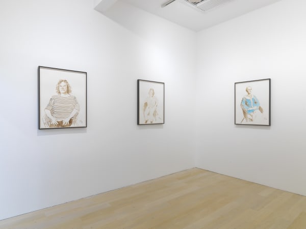 David Hockney installation image @ Annely Juda Fine Art 2020