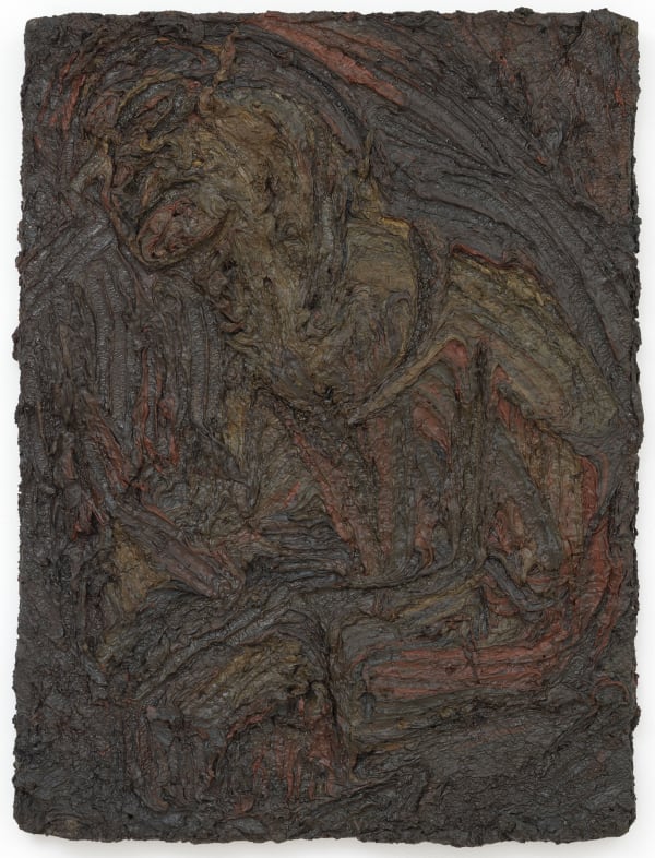 Leon Kossoff, Seated Figure, No. 2, 1959