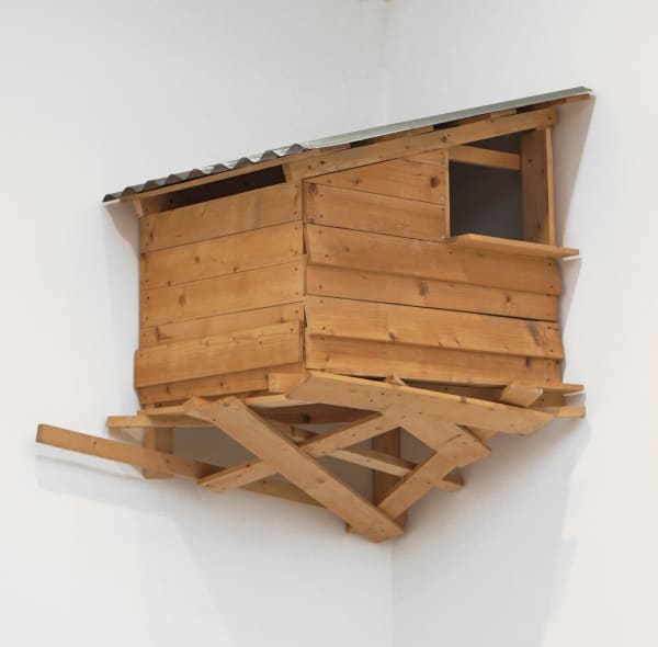 Tadashi Kawamata, Tree Hut St Denis No. 7, 2016