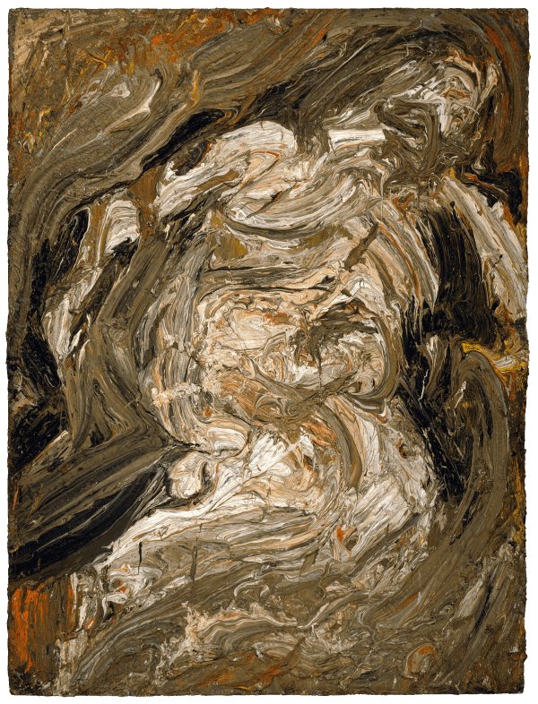 Leon Kossoff, Seated Nude No.1 1963 oil on board 163 x 122.5 cm