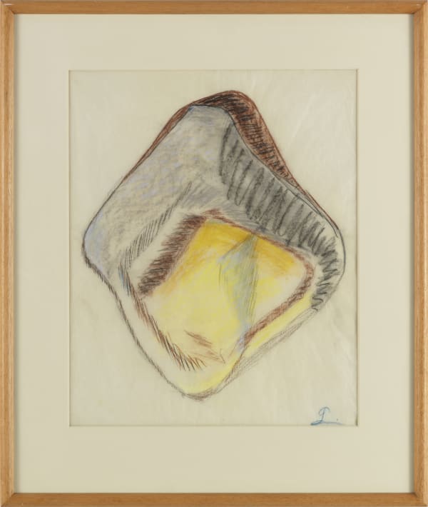 Naum Gabo Study in Colour (D381), 1960s-70s pastel and crayon on tracing paper 55.6 x 45.3 cm 21.9 x 17.8 in