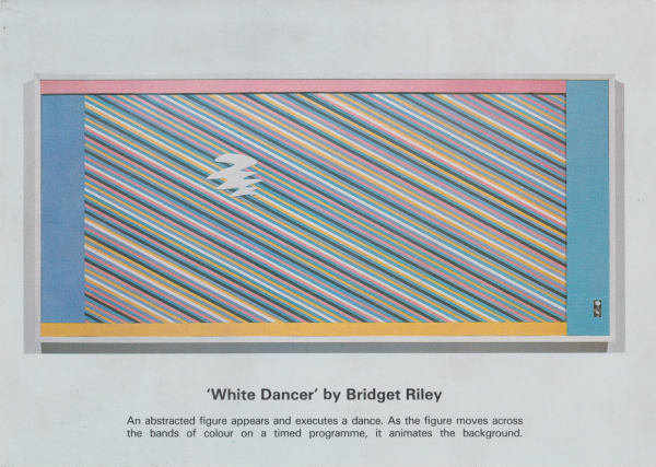 Bridget Riley dance boxes 1984