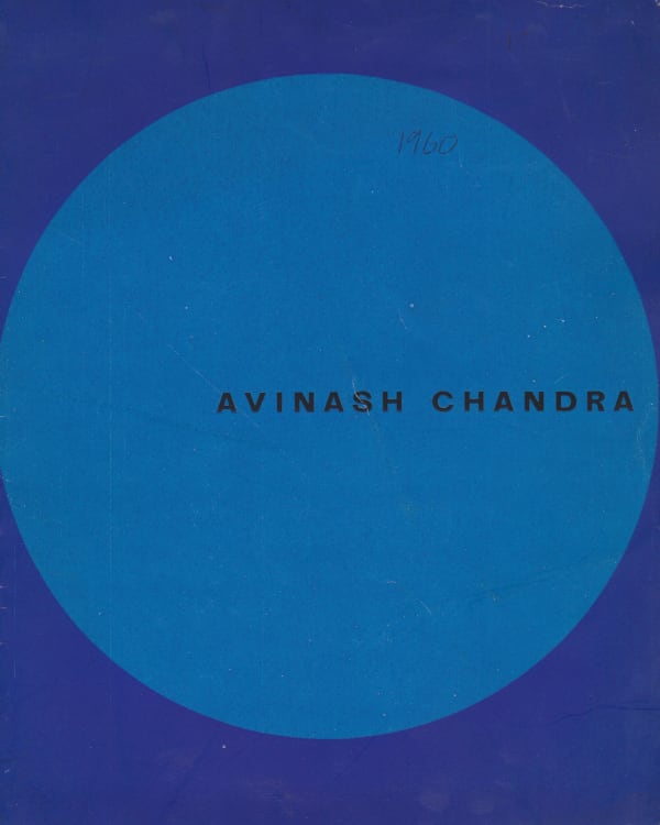Avinash Chandra 1960 Molton Gallery