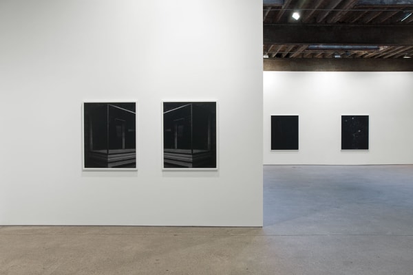 Installation view of Sarah Jones' fourth solo show at Anton Kern, featuring 21 new photographs. Entry into the gallery.