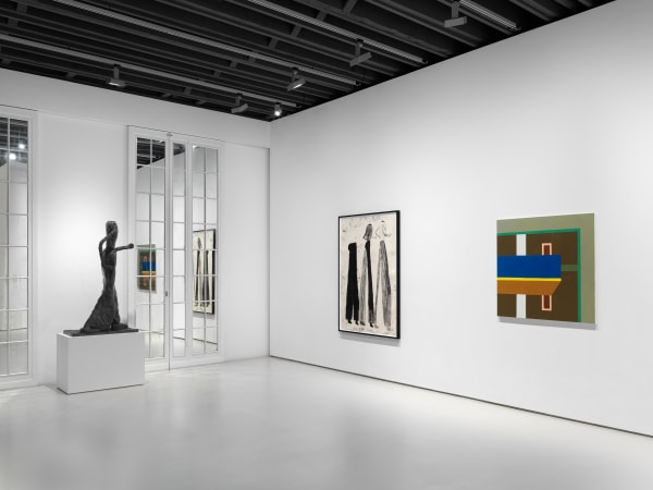 Installation of end of year show occupying all the galleries floors.