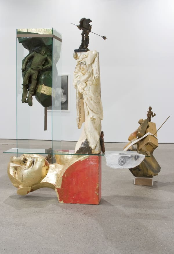 Installation view of Matthew Monahan's solo show.