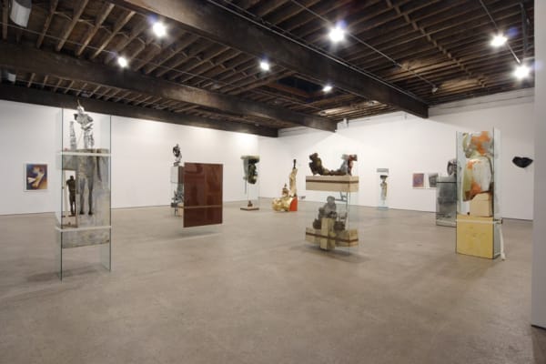 Installation view of Matthew Monahan's solo show. Additional view of main gallery.