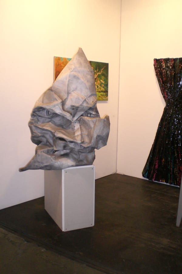 Installation view of the Anton Kern Booth at LA Art Fair, 2008. Matthew Monahan featured.