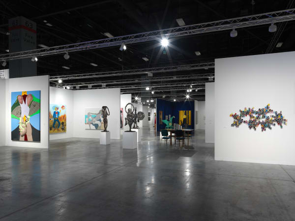 Installation view of day three at Art Basel Miami.