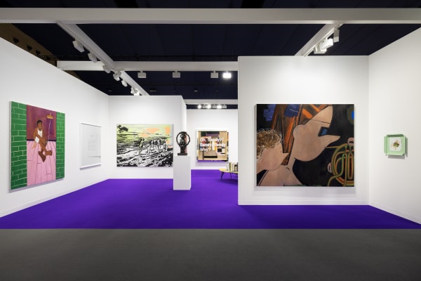 Installation view 1 of Anton Kern Gallery at Paris+ par Art Basel