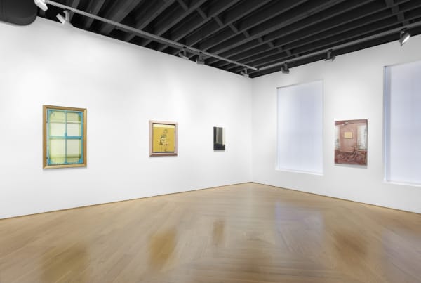 Installation view #6 of Merlin James "Far and Near" at Anton Kern Gallery